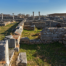 Ruins of the ancient city of Philippi, Eastern Macedonia and Thrace, Greece