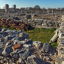 Ruins of the ancient city of Philippi, Eastern Macedonia and Thrace, Greece