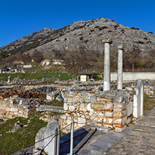 Ruins of the ancient city of Philippi, Eastern Macedonia and Thrace, Greece