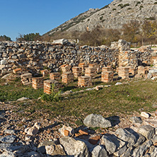 Ruins of the ancient city of Philippi, Eastern Macedonia and Thrace, Greece