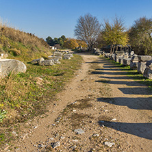 Ruins of the ancient city of Philippi, Eastern Macedonia and Thrace, Greece