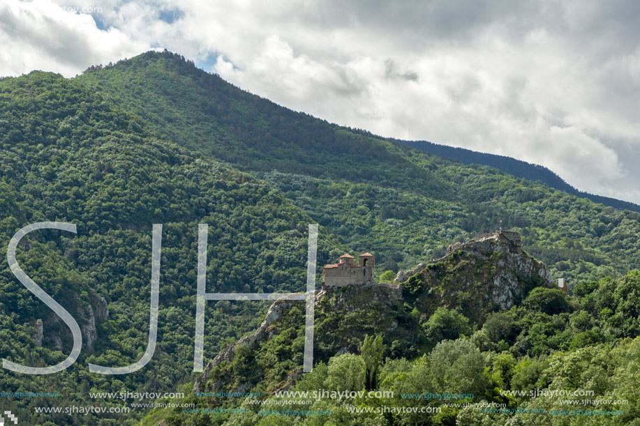 Amazing landscape of Green Hills near town Asenovgrad in Rhodope Mountains, Plovdiv region, Bulgaria