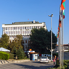 ASENOVGRAD, BULGARIA - OCTOBER 1, 2016: Center of town of Asenovgrad,  Plovdiv Region, Bulgaria