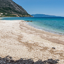 beach of town of Poros, Kefalonia, Ionian Islands, Greece