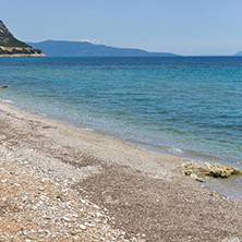 beach of town of Poros, Kefalonia, Ionian Islands, Greece