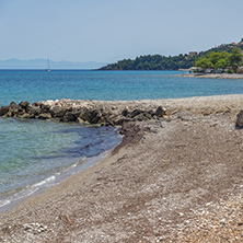 beach of town of Poros, Kefalonia, Ionian Islands, Greece