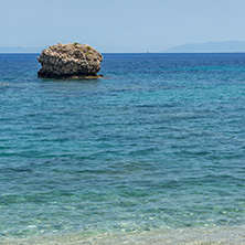 Rocks in the water of Limenia Beach, Kefalonia, Ionian Islands, Greece