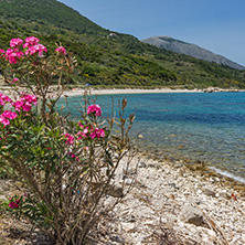 Rocks in the water of Limenia Beach, Kefalonia, Ionian Islands, Greece