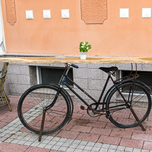 PLOVDIV, BULGARIA - MAY 25, 2018:  Streets in the center of city of Plovdiv, Bulgaria