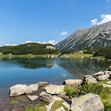 Amazing Landscape with Muratovo Lake, Pirin Mountain, Bulgaria