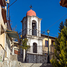 XANTHI, GREECE - DECEMBER 28, 2015:Orthodox church in old town of Xanthi, East Macedonia and Thrace, Greece
