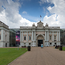 LONDON, ENGLAND - JUNE 17, 2016: National Maritime Museum in Greenwich, London, England, Great Britain