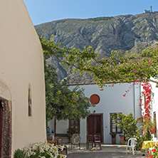 Panagia Episkopi Church in Santorini island, Thira, Cyclades, Greece