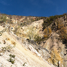 Autumn Landscape of Rock Formation Devil"s town in Radan Mountain, Serbia
