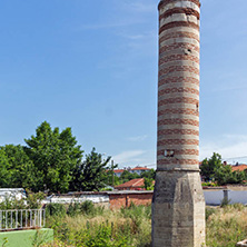 EDIRNE, TURKEY - MAY 26, 2018: Ruins of building from period of  Ottoman Empire in city of Edirne, Turkey