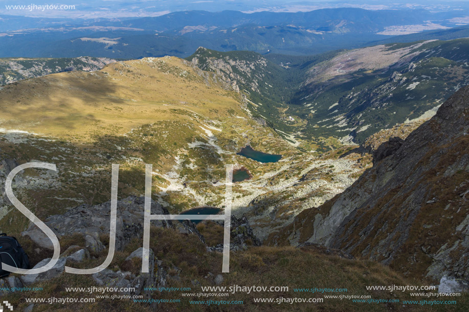 Amazing Landscape from Malyovitsa peak, Rila Mountain, Bulgaria