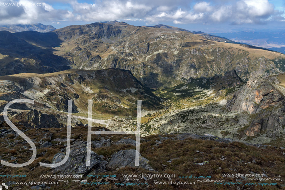 Amazing Landscape from Malyovitsa peak, Rila Mountain, Bulgaria