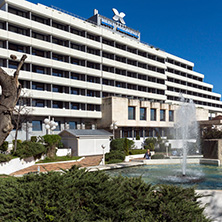 Bulgaria, Sandanski, Pirin, Mountain, Blagoevgrad Region, city, cityscape, europe, macedonia, balkans, town, street, Architecture, park, fountain, water, travel, classic, buildings, structure, outside, exterior, historical, urban, landscape, cultural, pas