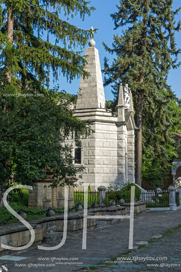 Buildings of the nineteenth century in Dryanovo Monastery St. Archangel Michael, Gabrovo region, Bulgaria