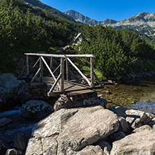 Amazing landscape of Banderitsa river, Pirin Mountain, Bulgaria