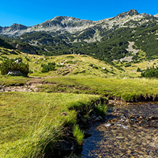 Amazing landscape of Banderitsa river, Pirin Mountain, Bulgaria