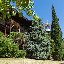 Buildings in medieval Rozhen Monastery of the Nativity of the Mother of God, Blagoevgrad region, Bulgaria