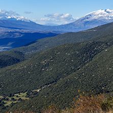 Amazing winter Landscape Pindus mountain, Epirus, Greece