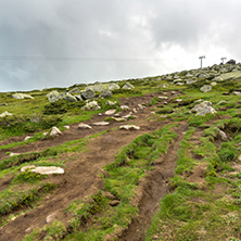 Amazing Panorama of Vitosha Mountain near Cherni Vrah Peak, Sofia City Region, Bulgaria