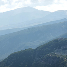 SLandscape of Malyovitsa peak, view from The Seven Rila Lakes,Rila Mountan, Bulgaria