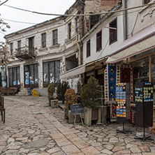 SKOPJE, REPUBLIC OF MACEDONIA - FEBRUARY 24, 2018: Old Bazaar (Old Market) in city of Skopje, Republic of Macedonia