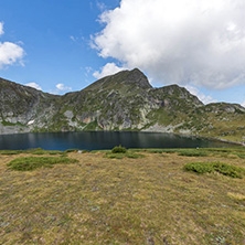 Summer view of The Kidney Lake, Rila Mountain, The Seven Rila Lakes, Bulgaria