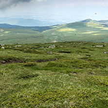 Landscape of Vitosha Mountain near Cherni Vrah Peak, Sofia City Region, Bulgaria