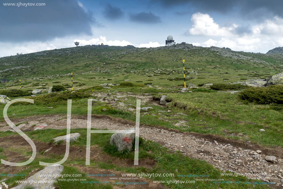 Landscape of Vitosha Mountain near Cherni Vrah Peak, Sofia City Region, Bulgaria