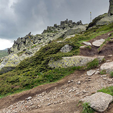 Landscape of Vitosha Mountain near Cherni Vrah Peak, Sofia City Region, Bulgaria