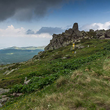 Amazing Landscape of Vitosha Mountain from Cherni Vrah Peak, Sofia City Region, Bulgaria