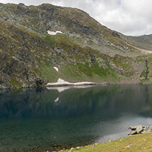 Summer view of The Eye Lake, Rila Mountain, The Seven Rila Lakes, Bulgaria