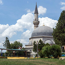 EDIRNE, TURKEY - MAY 26, 2018: Ayshe Kadın Cami Mosque in city of Edirne,  East Thrace, Turkey