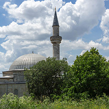 EDIRNE, TURKEY - MAY 26, 2018: Defterdar Mustafa Pasha Mosque in city of Edirne,  East Thrace, Turkey