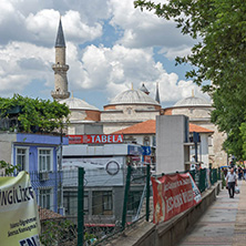 EDIRNE, TURKEY - MAY 26, 2018: Eski Camii Mosque in city of Edirne,  East Thrace, Turkey