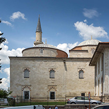 EDIRNE, TURKEY - MAY 26, 2018: Eski Camii Mosque in city of Edirne,  East Thrace, Turkey