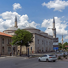 EDIRNE, TURKEY - MAY 26, 2018: Eski Camii Mosque in city of Edirne,  East Thrace, Turkey